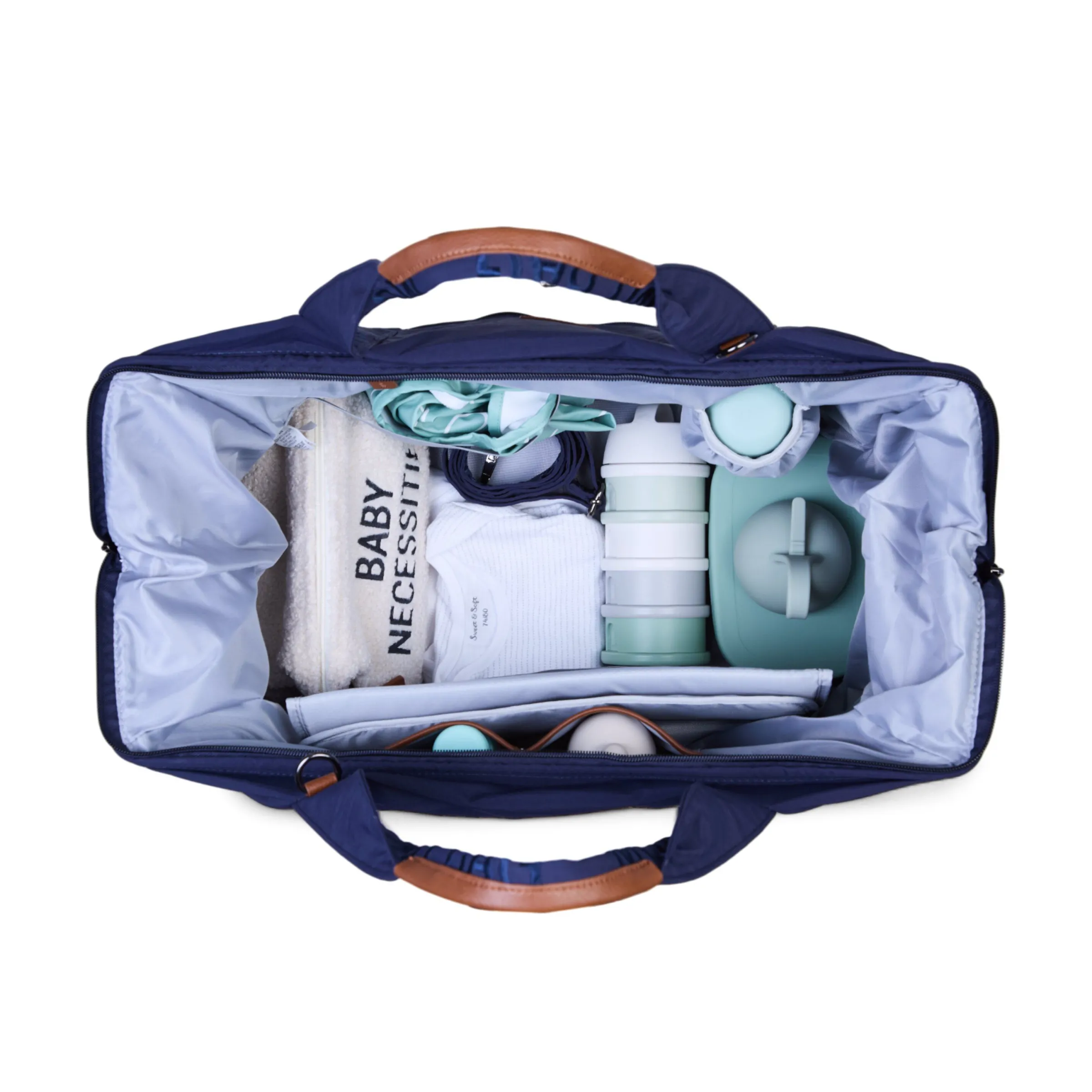 Childhome Signature Collection|Mommy Bag ®-Mommy Bag ® Sac A Langer – Signature - Urban Navy
