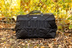 Childhome Mommy Bag ®|Mommy Bag ®-Mommy Bag ® Sac A Langer - Matelassé - Noir