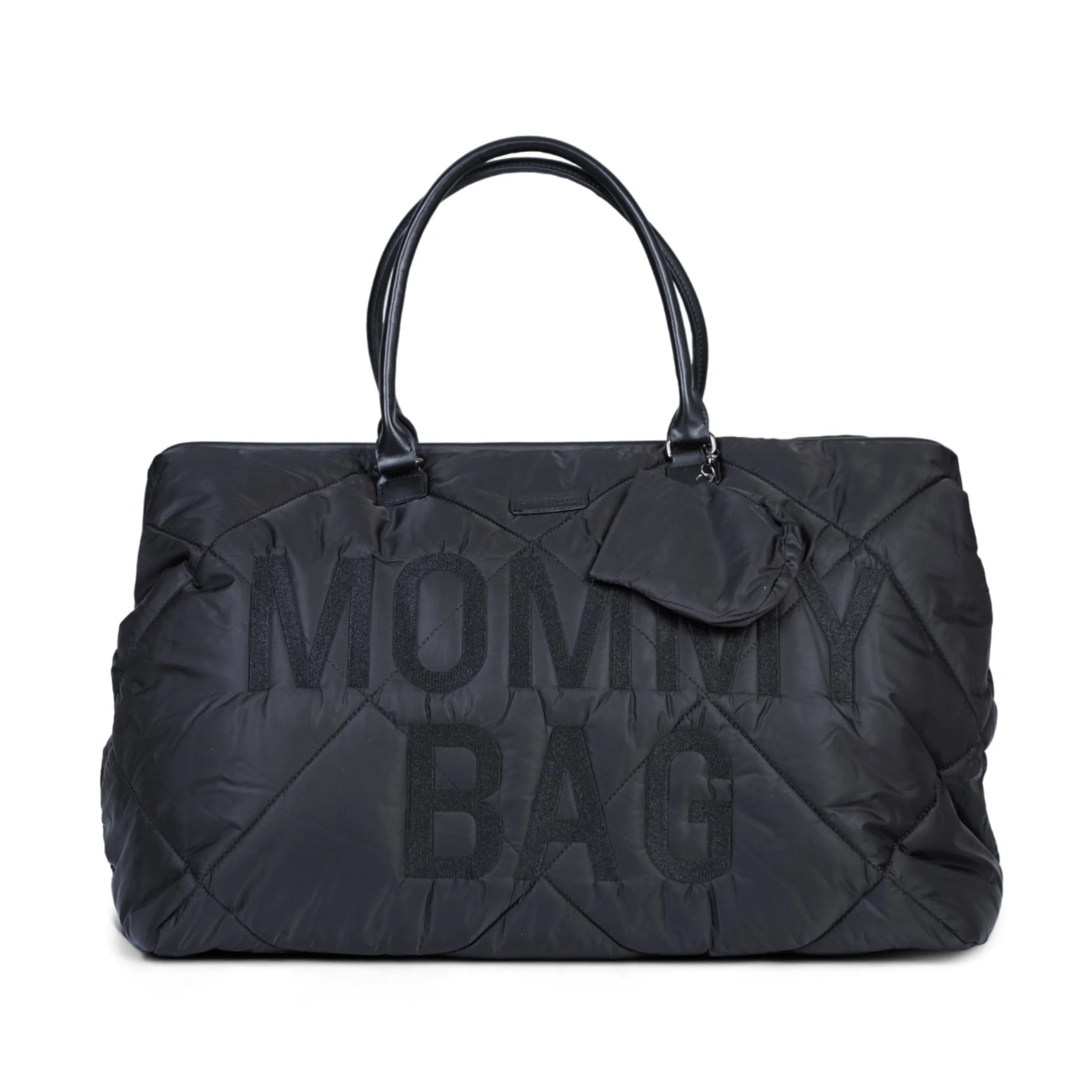 Childhome Mommy Bag ®|Mommy Bag ®-Mommy Bag ® Sac A Langer - Matelassé - Noir