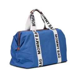 Childhome Signature Collection|Mommy Bag ®-Mommy Bag ® Sac A Langer - Signature - Toile - Indigo