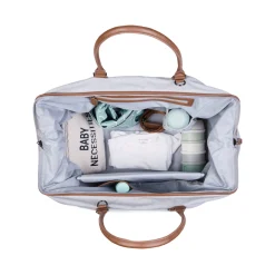 Childhome Mommy Bag ®|Mommy Bag ®-Mommy Bag ® Sac A Langer - Canvas - Gris