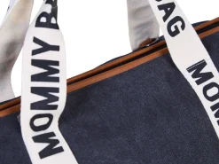 Childhome Signature Collection|Mommy Bag ®-Mommy Bag ® Sac A Langer - Signature - Toile - Noir