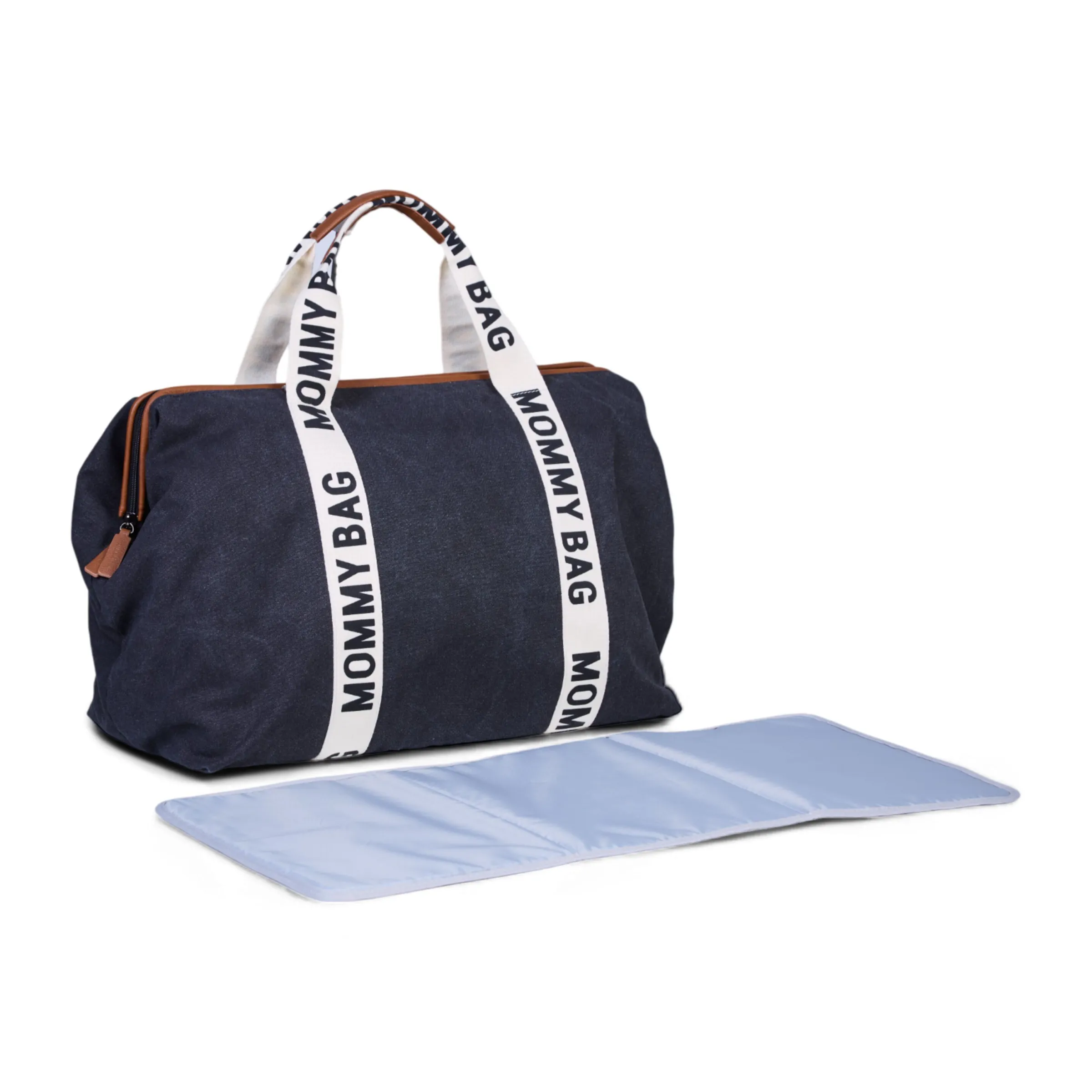 Childhome Signature Collection|Mommy Bag ®-Mommy Bag ® Sac A Langer - Signature - Toile - Noir