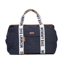 Childhome Signature Collection|Mommy Bag ®-Mommy Bag ® Sac A Langer - Signature - Toile - Noir