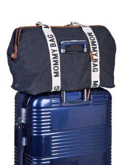 Childhome Signature Collection|Mommy Bag ®-Mommy Bag ® Sac A Langer - Signature - Toile - Noir