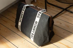 Childhome Signature Collection|Mommy Bag ®-Mommy Bag ® Sac A Langer - Signature - Toile - Noir