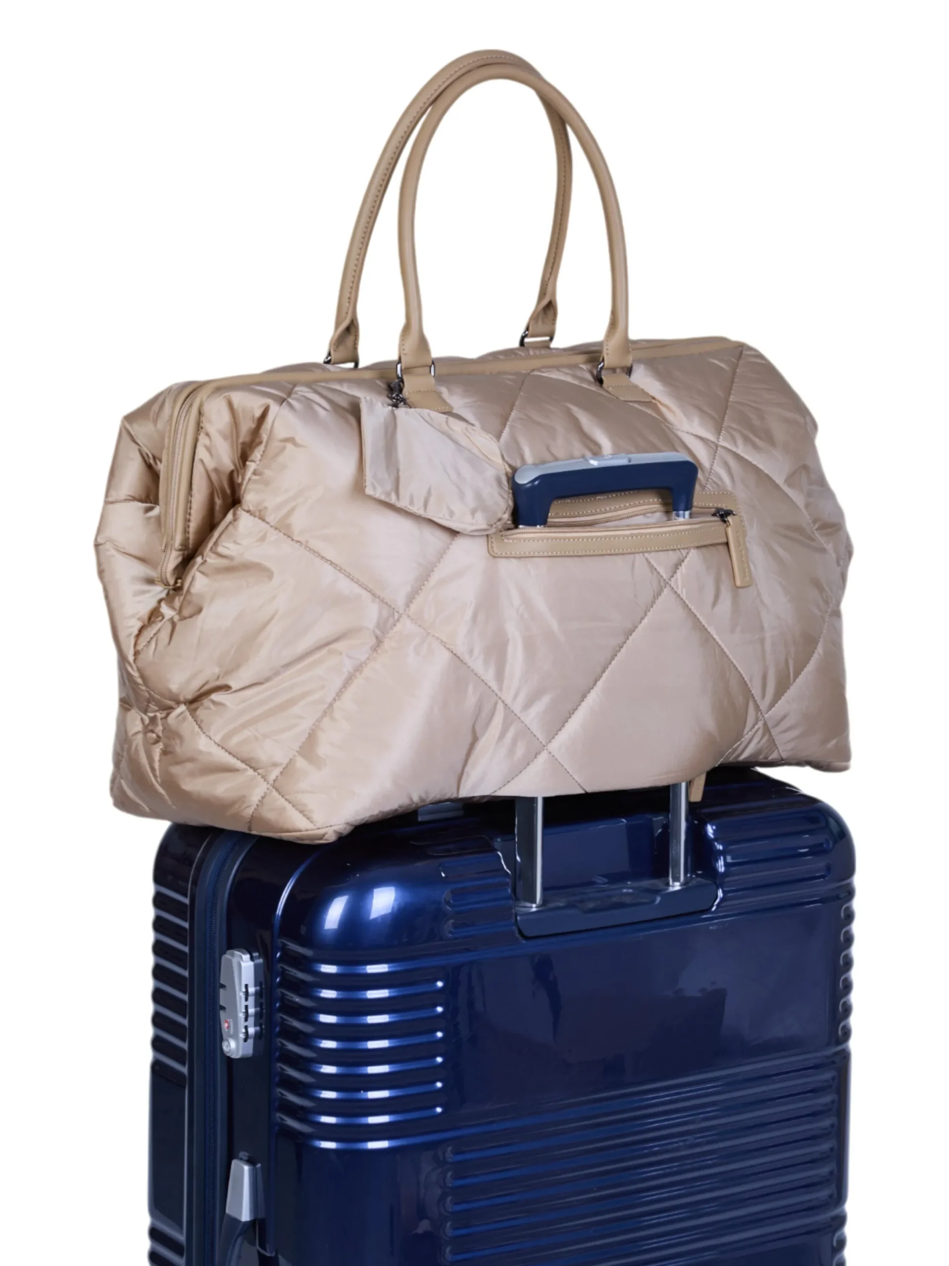 Childhome Mommy Bag ®|Mommy Bag ®-Mommy Bag ® Sac A Langer - Matelassé - Beige