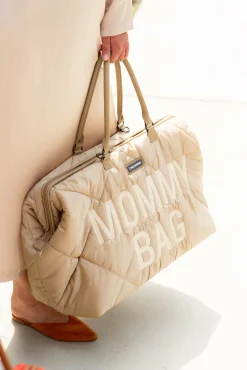 Childhome Mommy Bag ®|Mommy Bag ®-Mommy Bag ® Sac A Langer - Matelassé - Beige
