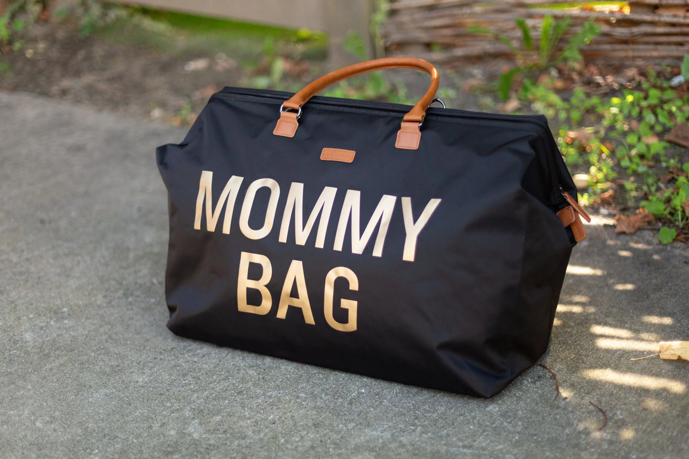 Childhome Mommy Bag ®|Mommy Bag ®-Mommy Bag ® Sac A Langer - Noir Or