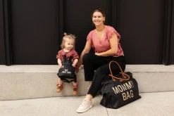 Childhome Mommy Bag ®|Mommy Bag ®-Mommy Bag ® Sac A Langer - Noir Or