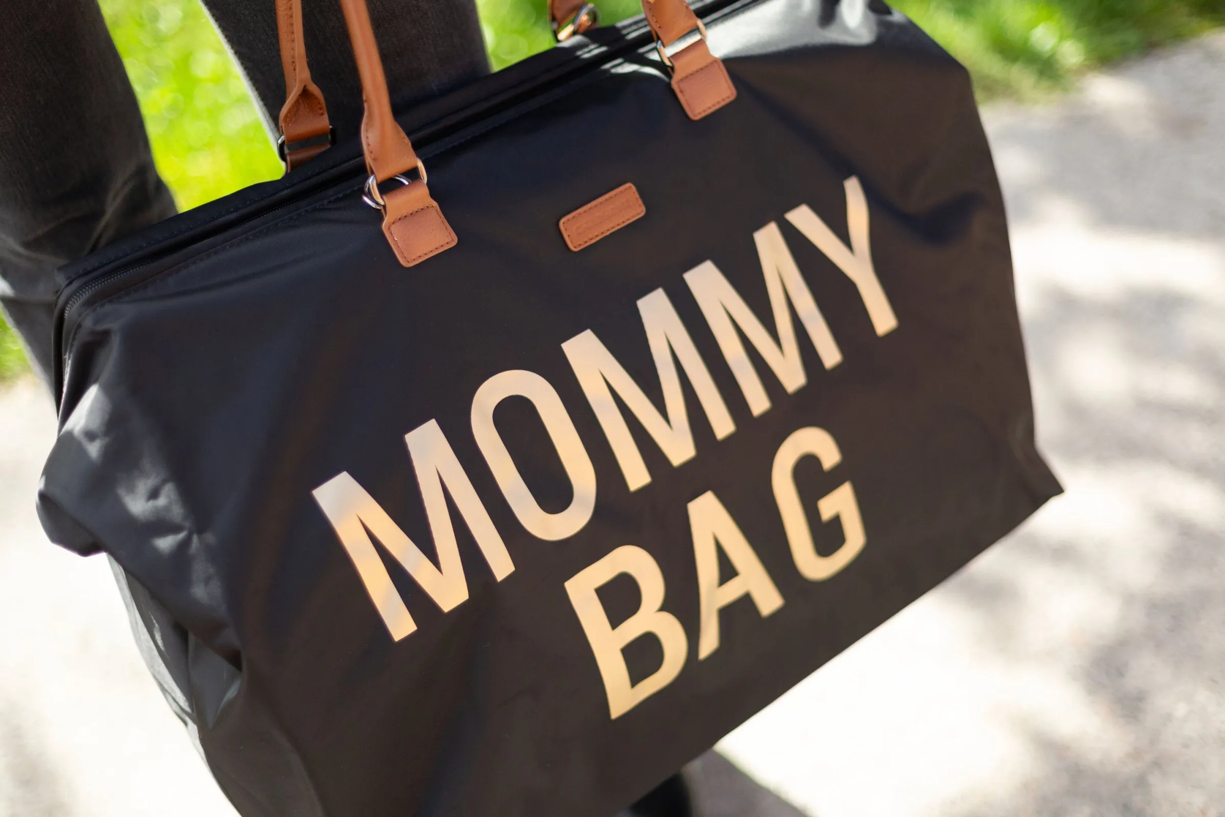Childhome Mommy Bag ®|Mommy Bag ®-Mommy Bag ® Sac A Langer - Noir Or