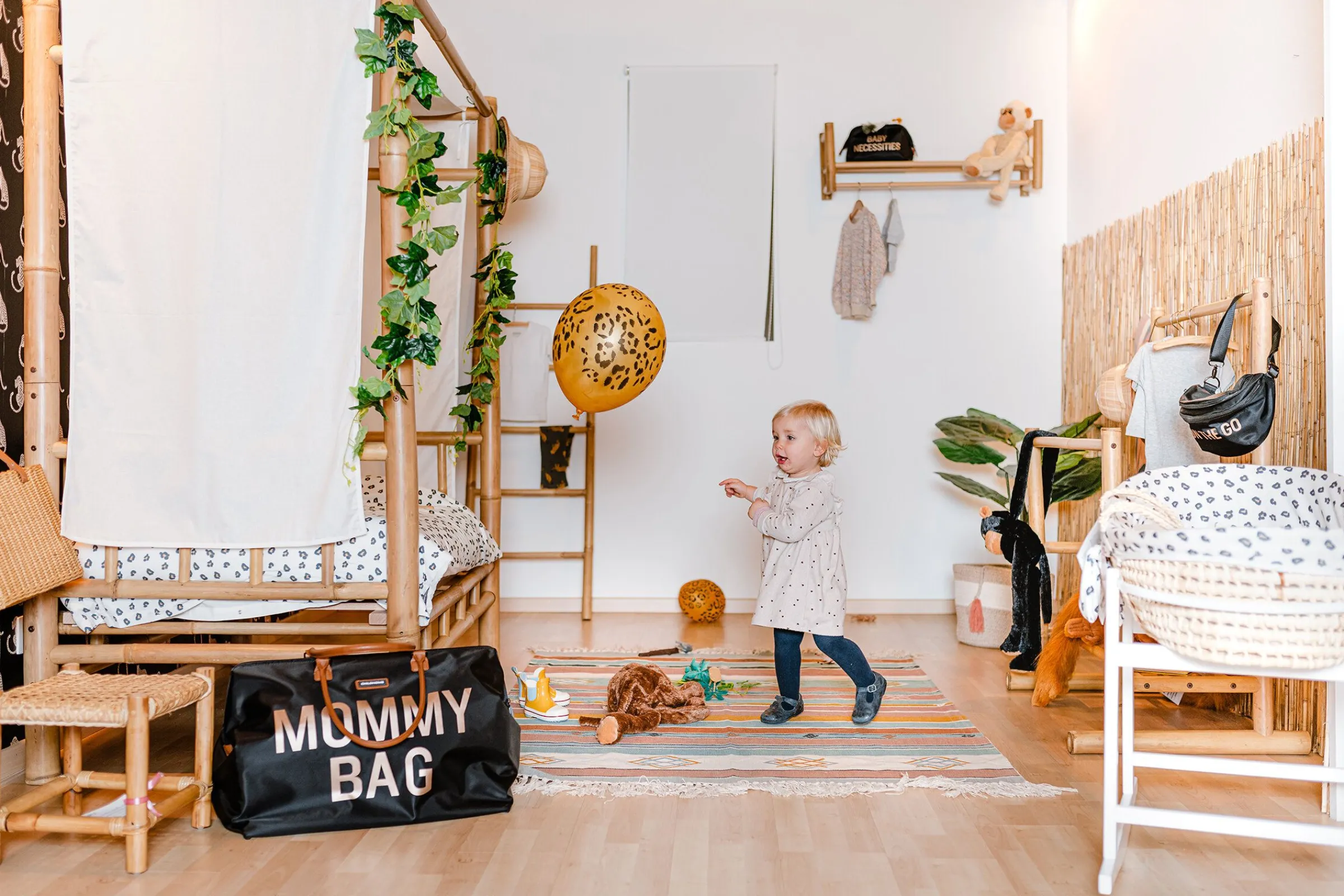 Childhome Mommy Bag ®|Mommy Bag ®-Mommy Bag ® Sac A Langer - Noir Or