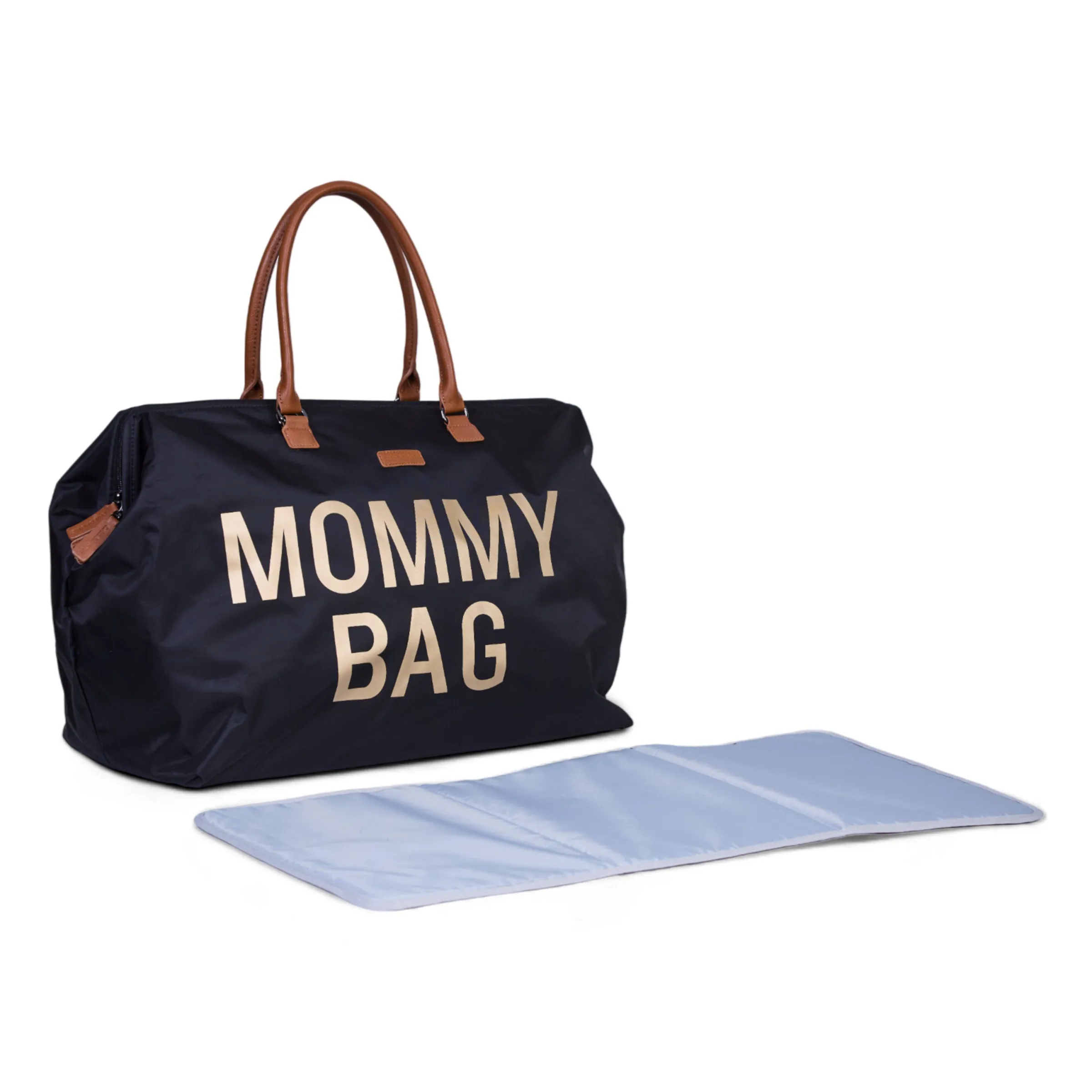Childhome Mommy Bag ®|Mommy Bag ®-Mommy Bag ® Sac A Langer - Noir Or