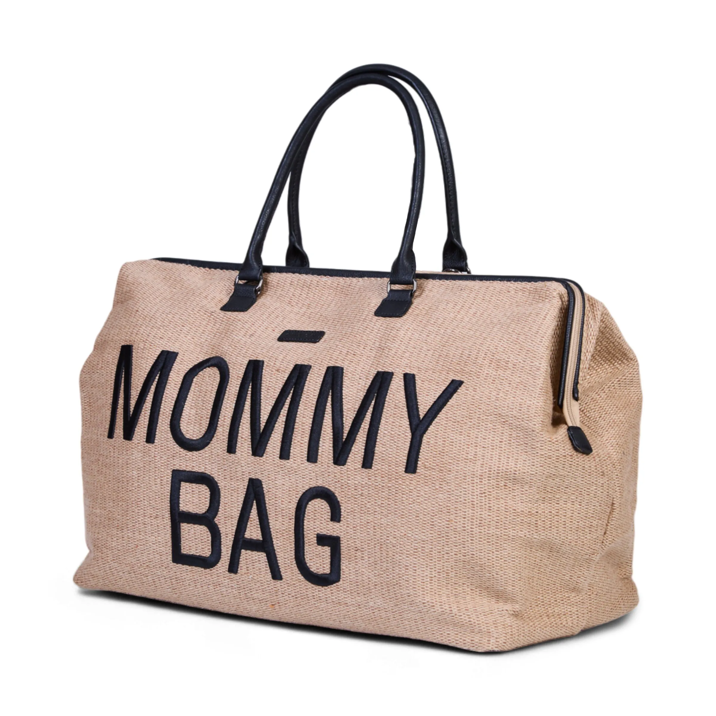 Childhome Mommy Bag ®|Mommy Bag ®-Mommy Bag ® Sac A Langer - Raffia look