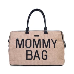 Childhome Mommy Bag ®|Mommy Bag ®-Mommy Bag ® Sac A Langer - Raffia look