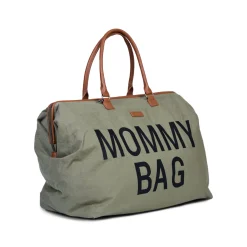 Childhome Mommy Bag ®|Mommy Bag ®-Mommy Bag ® Sac A Langer - Toile - Kaki