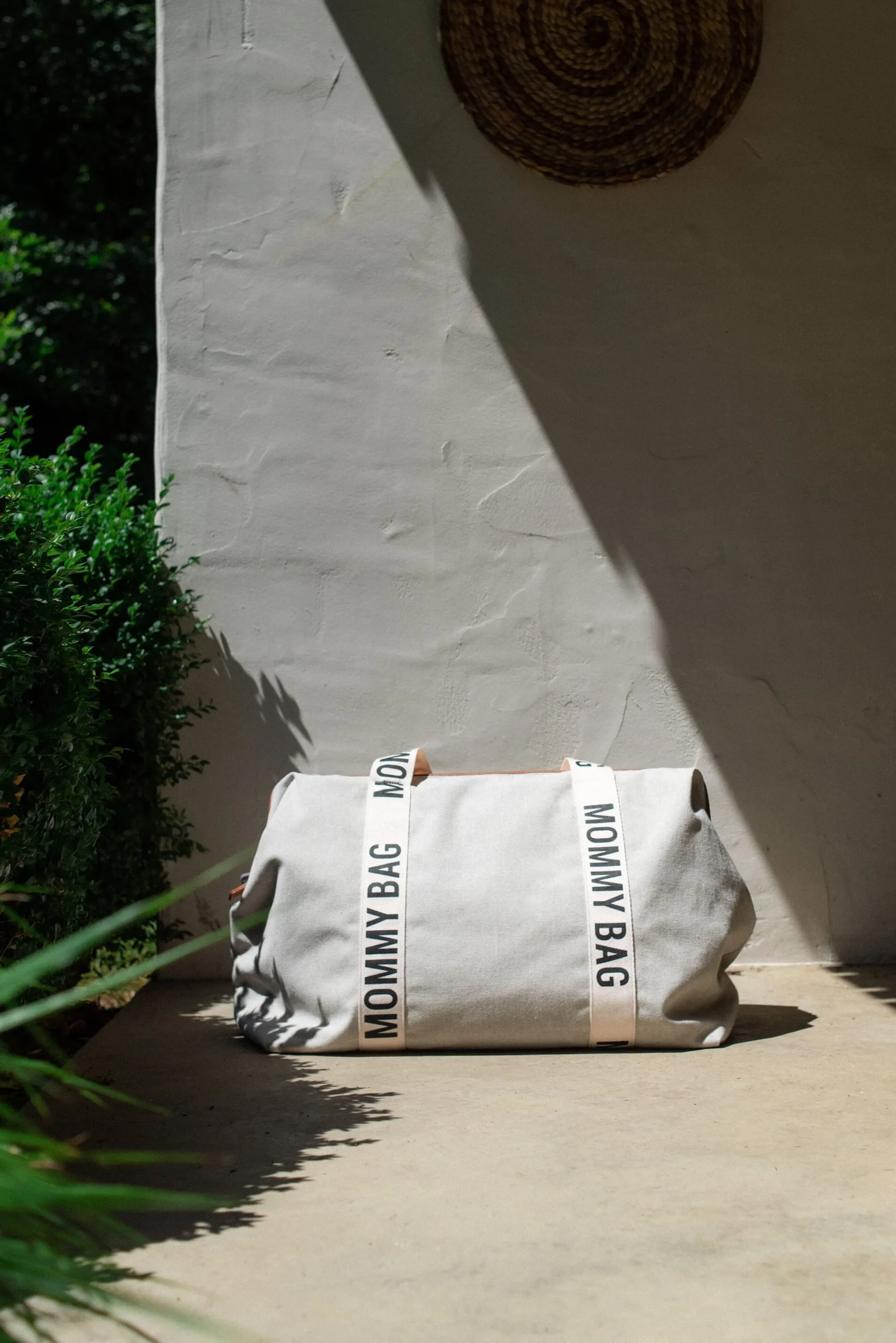 Childhome Signature Collection|Mommy Bag ®-Mommy Bag ® Sac A Langer – Signature - Toile - Ecru