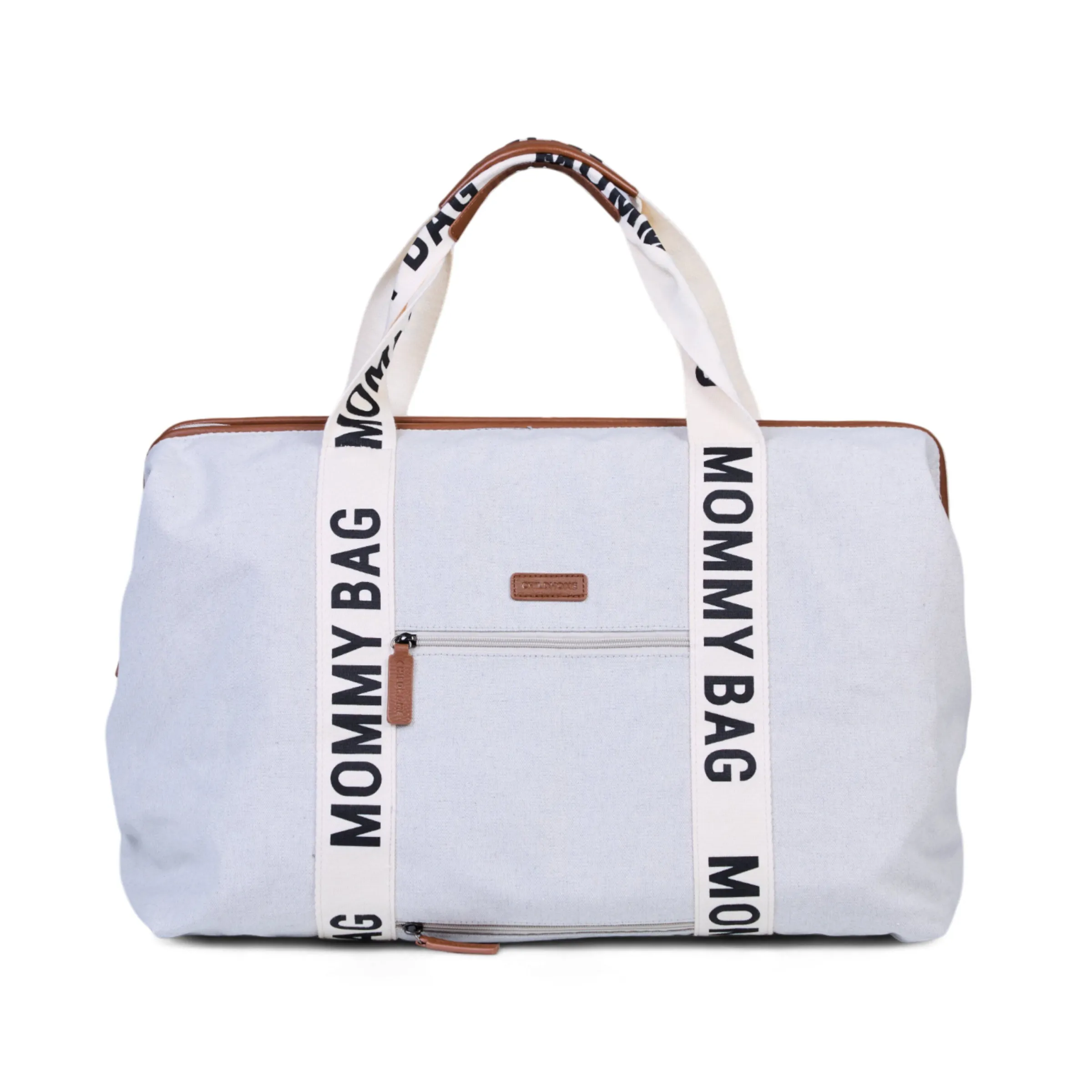 Childhome Signature Collection|Mommy Bag ®-Mommy Bag ® Sac A Langer – Signature - Toile - Ecru