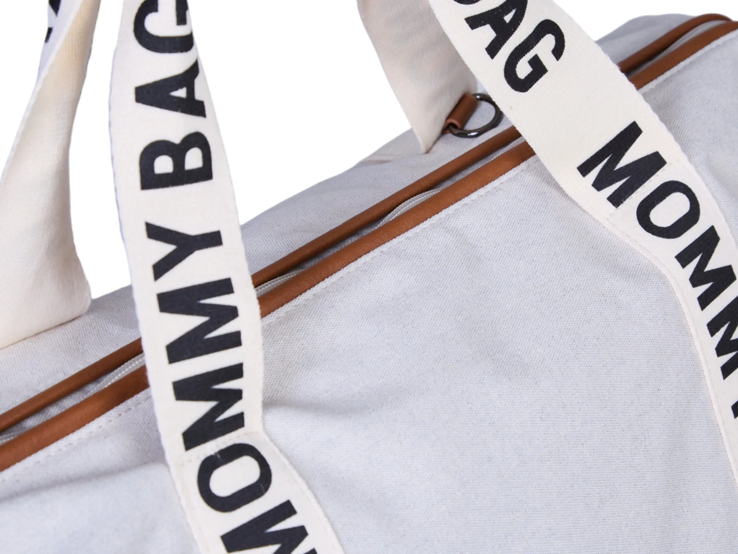 Childhome Signature Collection|Mommy Bag ®-Mommy Bag ® Sac A Langer – Signature - Toile - Ecru