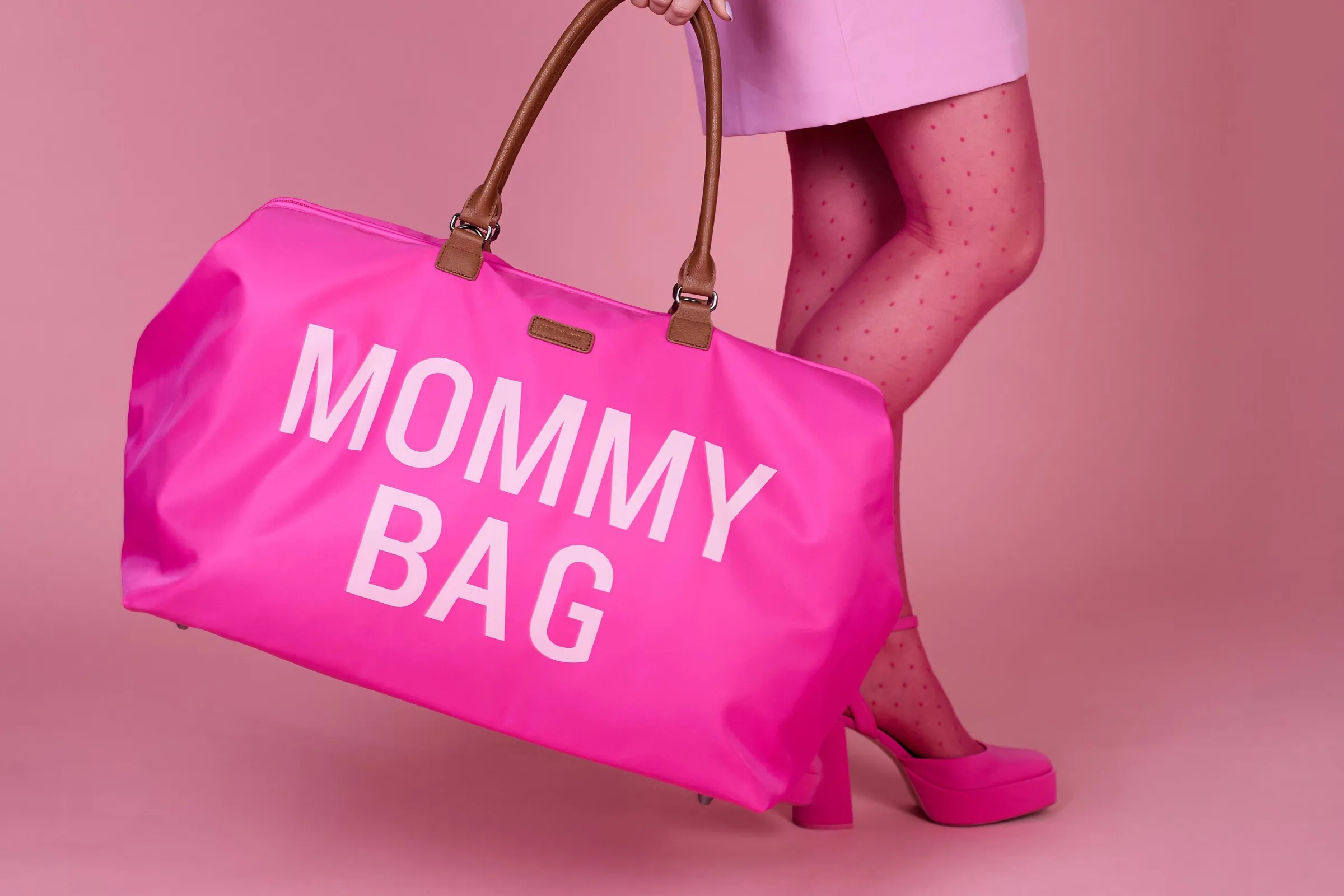 Childhome Mommy Bag ®|Mommy Bag ®-Mommy Bag ® Sac A Langer - Pop Rose