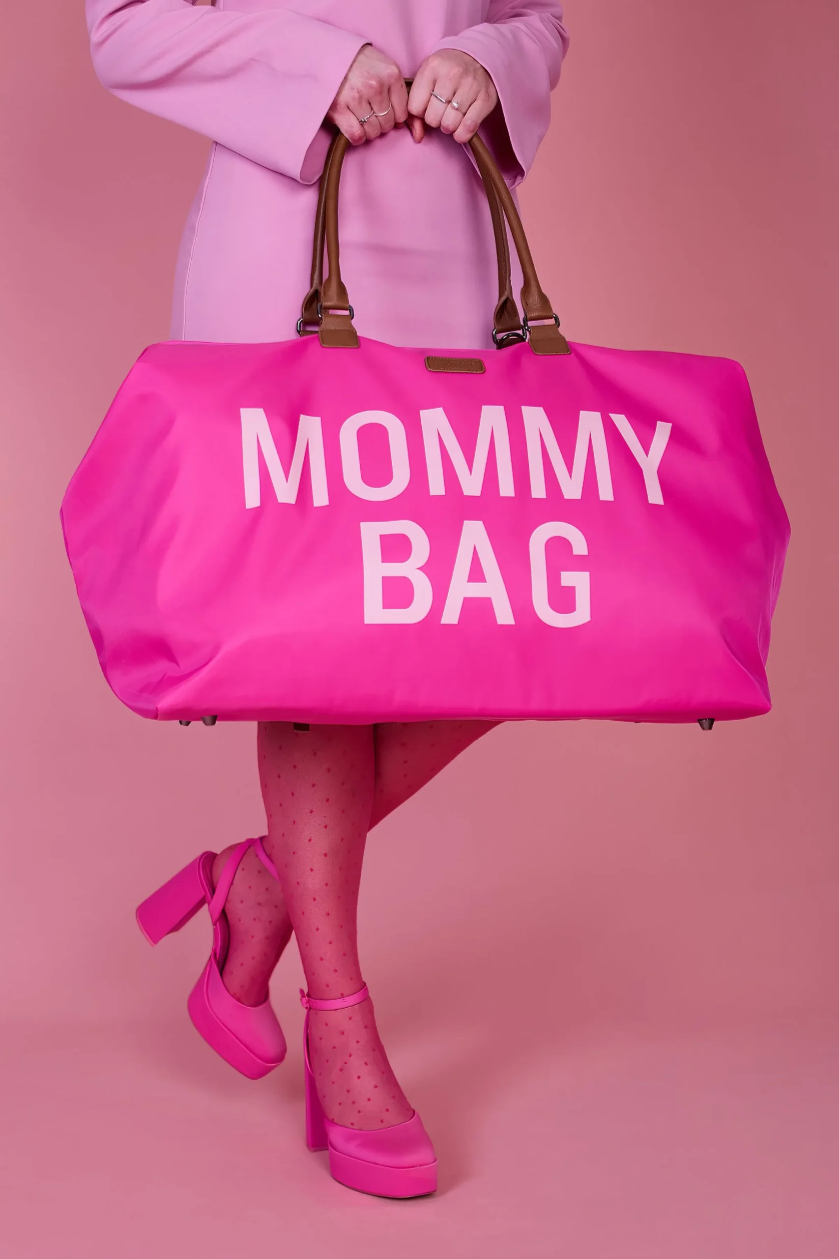 Childhome Mommy Bag ®|Mommy Bag ®-Mommy Bag ® Sac A Langer - Pop Rose
