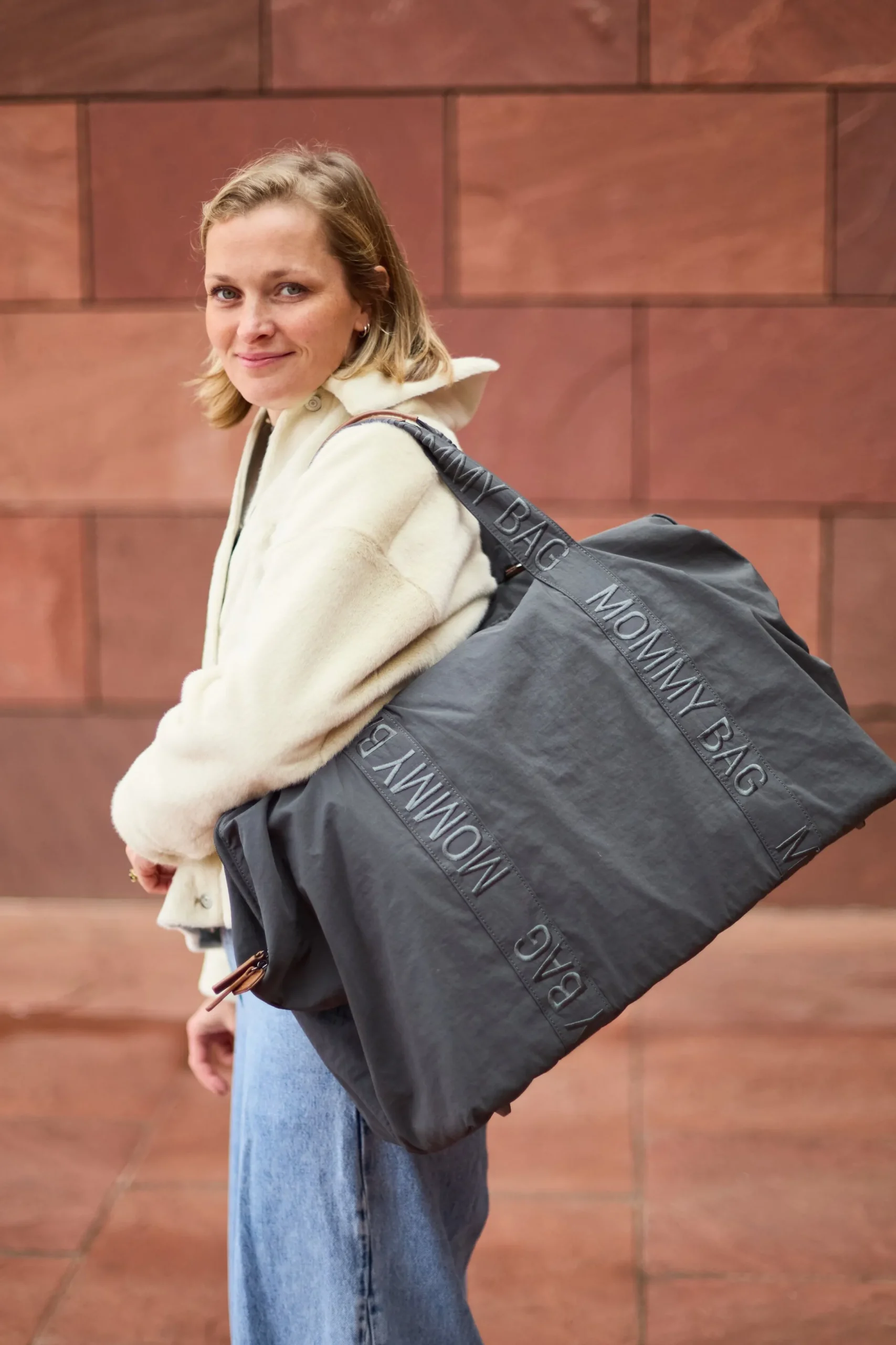 Childhome Signature Collection|Mommy Bag ®-Mommy Bag ® Sac A Langer – Signature - Urban Gris Foncé