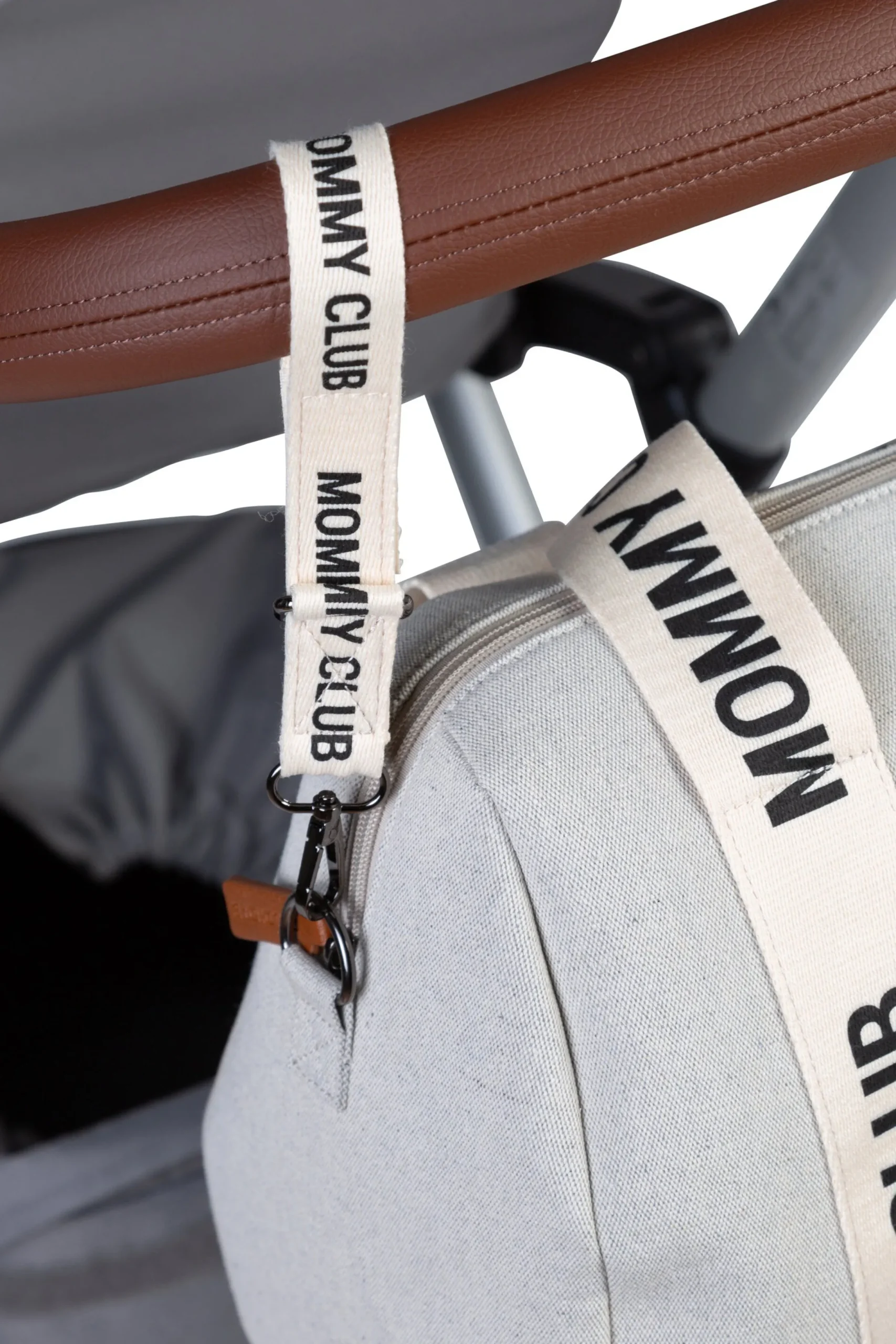 Childhome Signature Collection|Mommy Club-Mommy Club Sac à Langer - Signature - Canvas - Off White