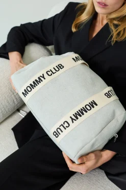 Childhome Signature Collection|Mommy Club-Mommy Club Sac à Langer - Signature - Canvas - Off White