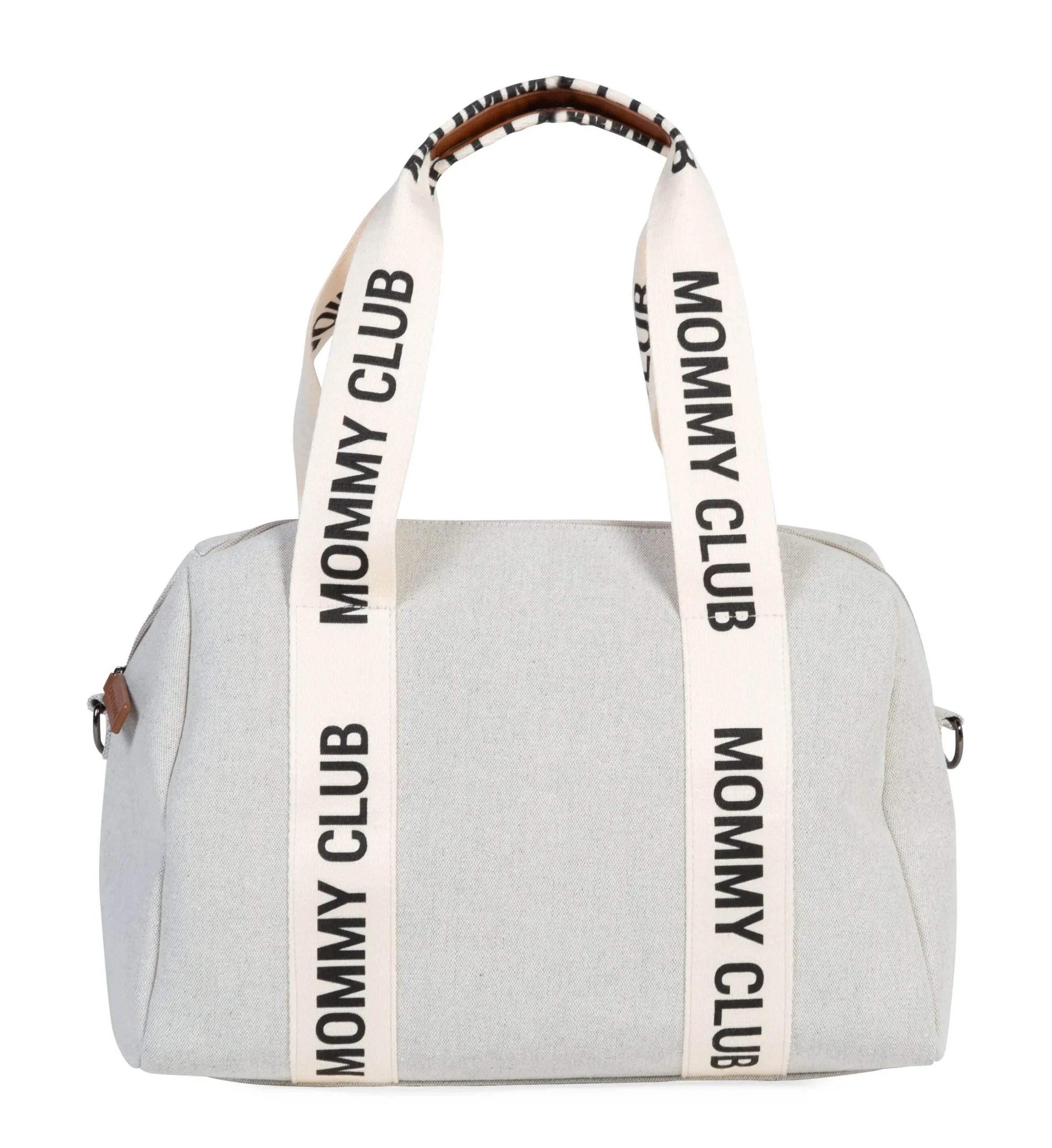 Childhome Signature Collection|Mommy Club-Mommy Club Sac à Langer - Signature - Canvas - Off White