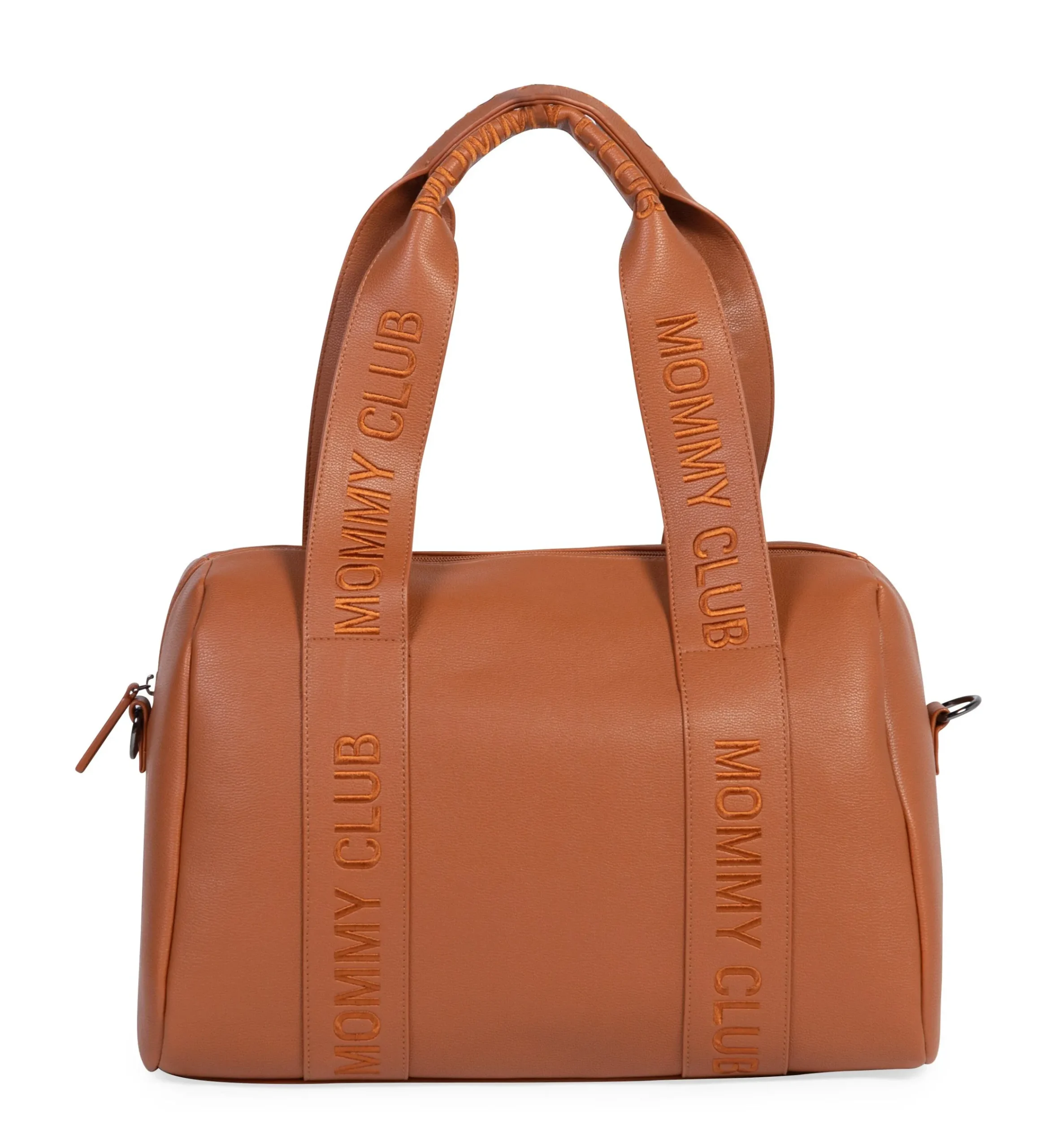 Childhome Signature Collection|Mommy Club-Mommy Club Sac à Langer - Signature - Cuir Vegan - Brun