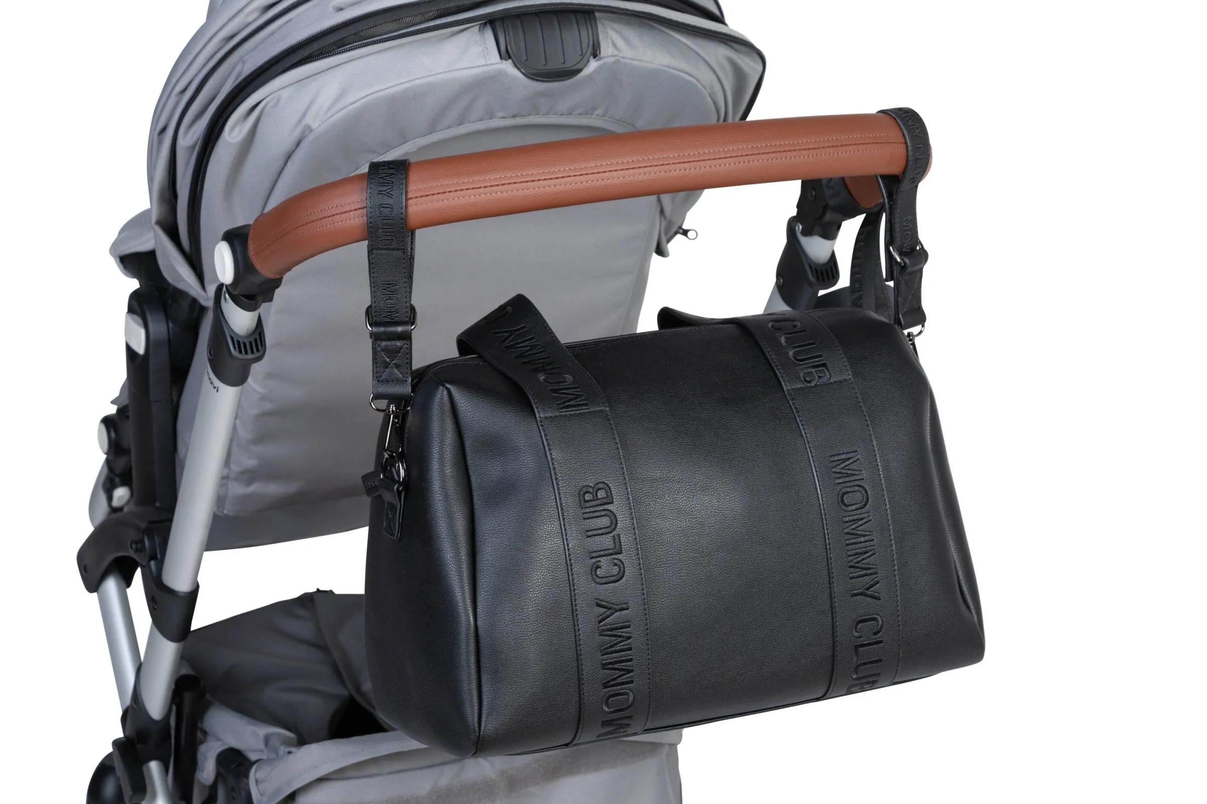 Childhome Signature Collection|Mommy Club-Mommy Club Sac à Langer - Signature - Simili - Noir
