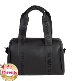 Childhome Signature Collection|Mommy Club-Mommy Club Sac à Langer - Signature - Simili - Noir