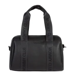 Childhome Signature Collection|Mommy Club-Mommy Club Sac à Langer - Signature - Simili - Noir
