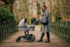 Childhome Signature Collection|Mommy Club-Mommy Club Sac à Langer - Signature - Simili - Noir