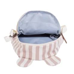 Childhome Kids Bags|Kids Bags-My First Bag Sac a dos Enfant - Rayures - Nude/Terracotta