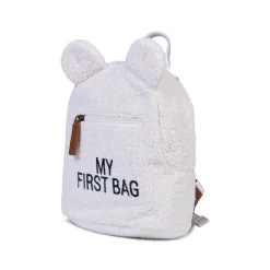 Childhome Kids Bags|Kids Bags-My First Bag Sac A Dos Pour Enfants - Teddy Ecru