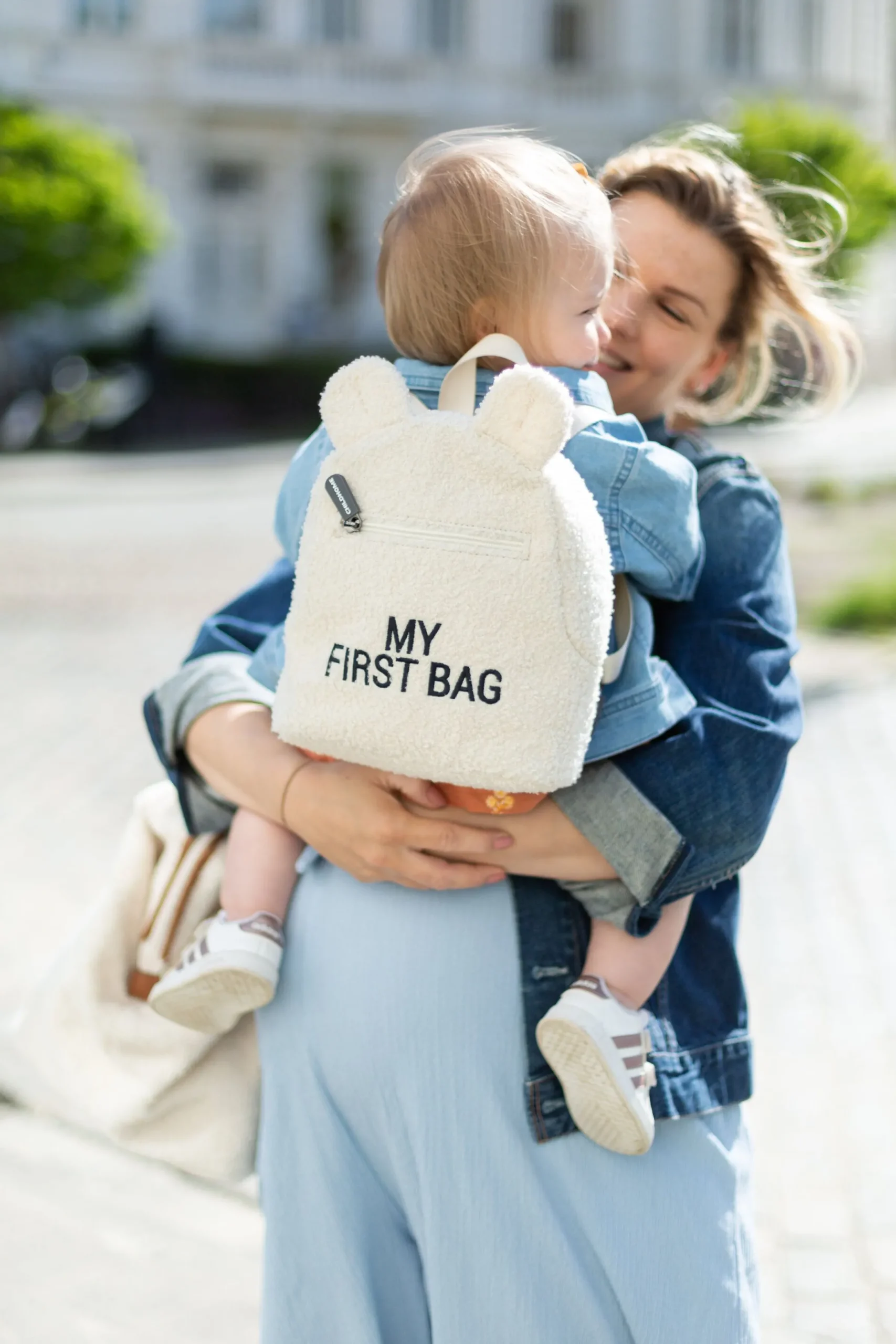 Childhome Kids Bags|Kids Bags-My First Bag Sac A Dos Pour Enfants - Teddy Ecru