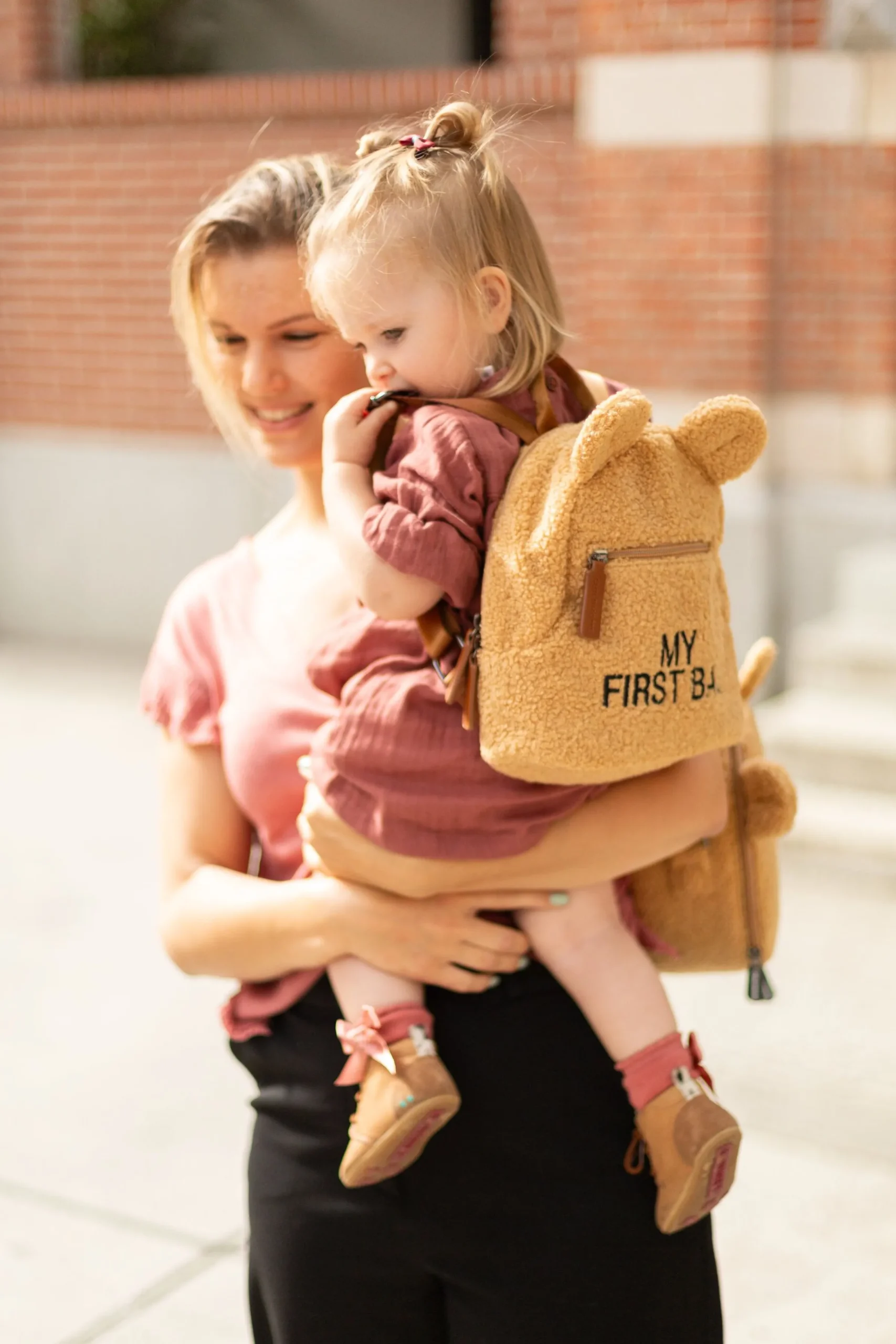 Childhome Kids Bags|Kids Bags-My First Bag Sac A Dos Pour Enfants - Teddy Brun