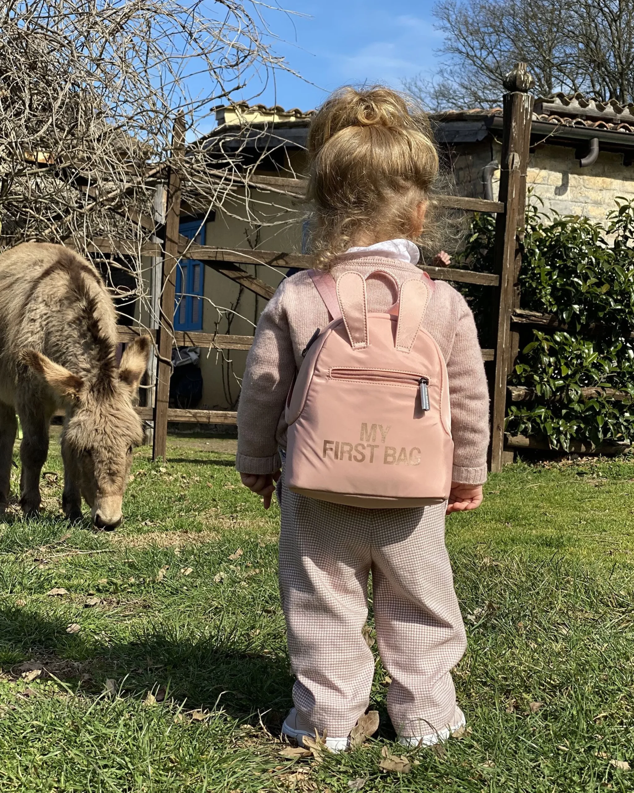 Childhome Kids Bags|Kids Bags-My First Bag Sac A Dos Pour Enfants - Rose Cuivre