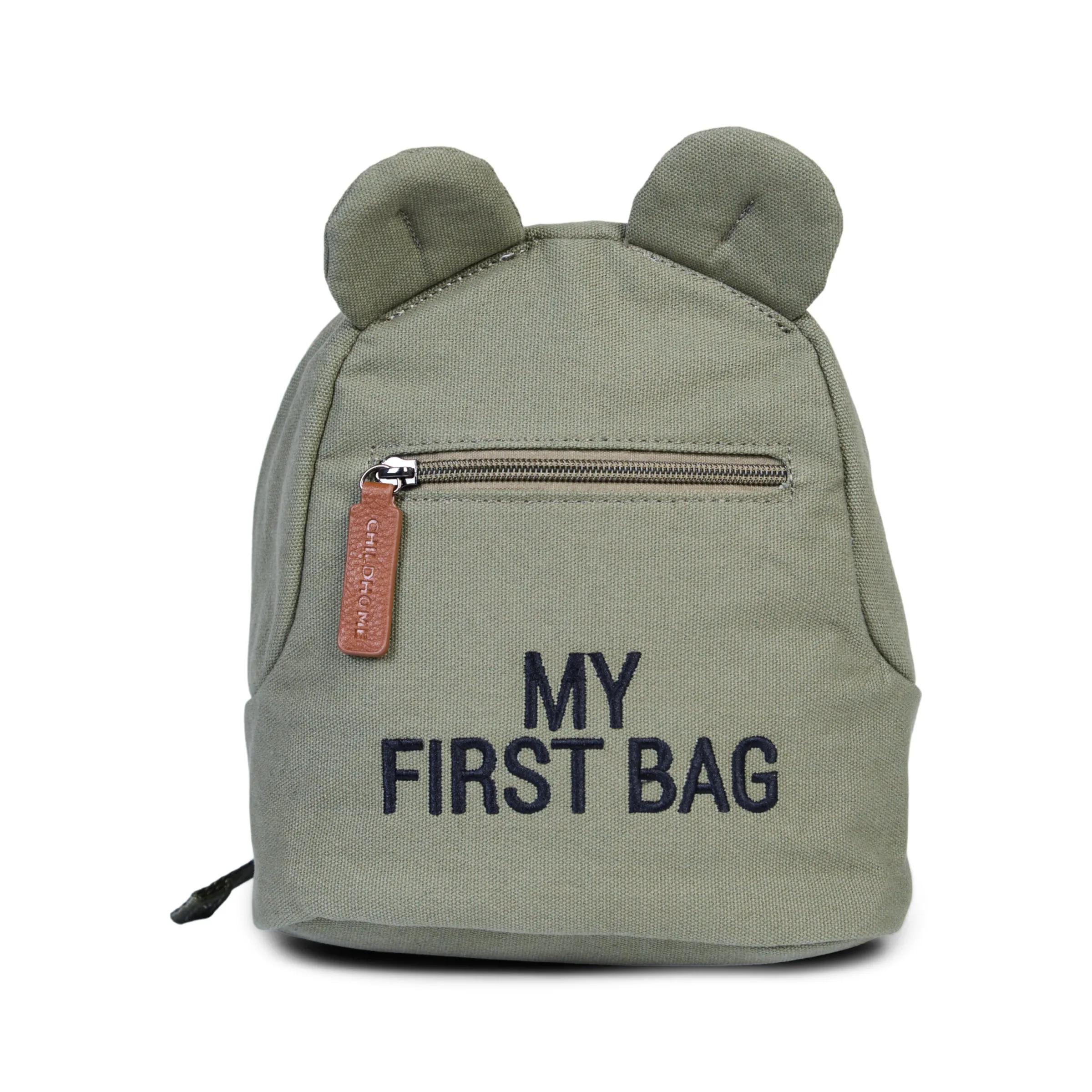 Childhome Kids Bags|Kids Bags-My First Bag Sac A Dos Pour Enfants - Toile - Kaki