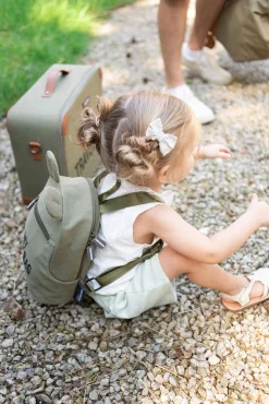 Childhome Kids Bags|Kids Bags-My First Bag Sac A Dos Pour Enfants - Toile - Kaki