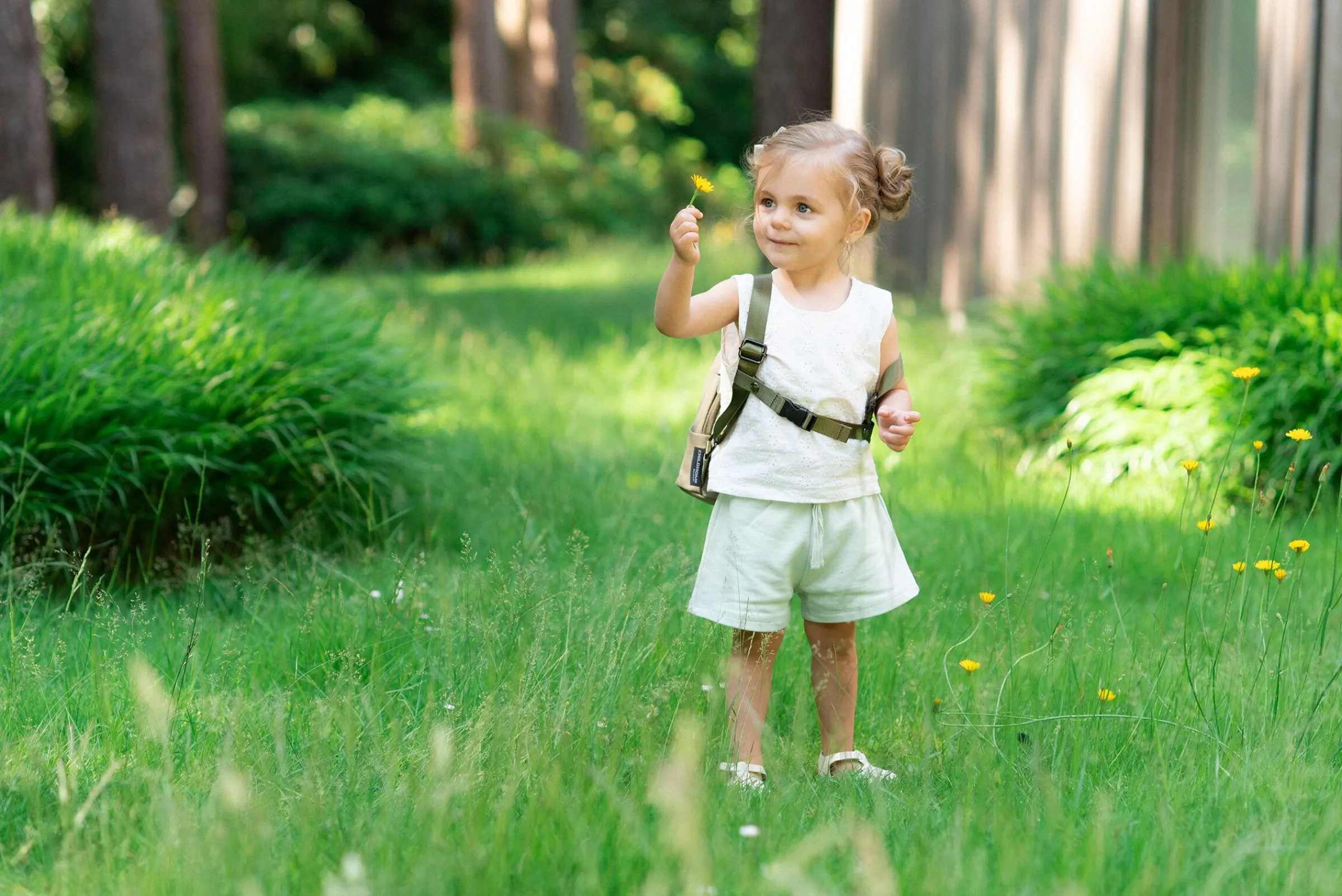Childhome Kids Bags|Kids Bags-My First Bag Sac A Dos Pour Enfants - Toile - Kaki