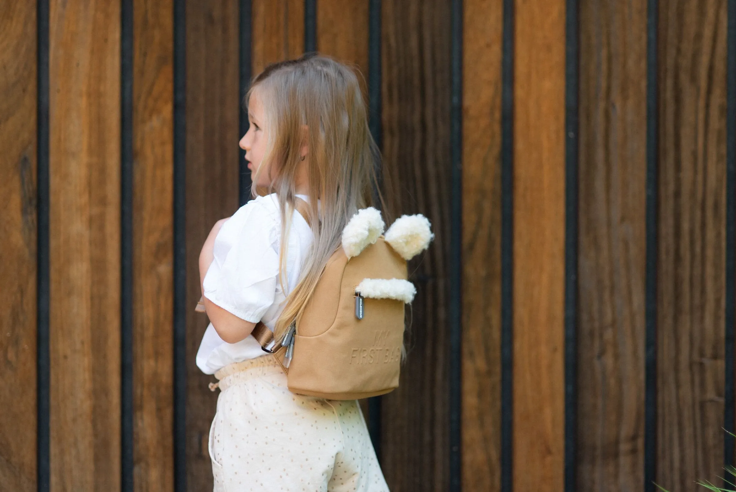 Childhome Kids Bags|Kids Bags-My First Bag Sac A Dos Pour Enfants - Suede-look