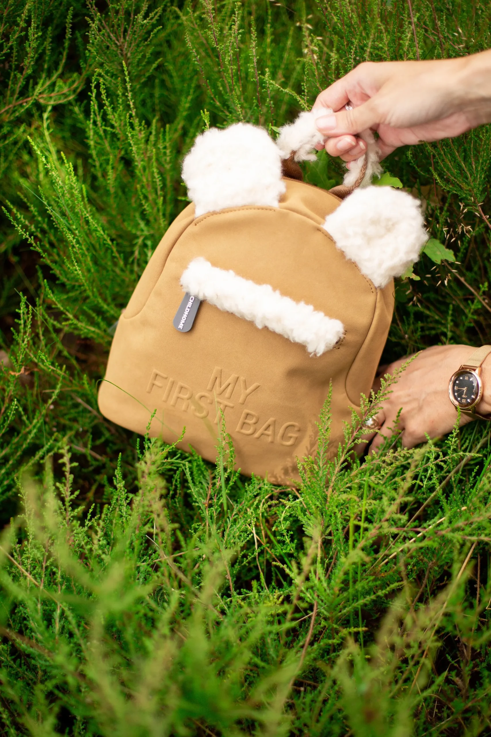Childhome Kids Bags|Kids Bags-My First Bag Sac A Dos Pour Enfants - Suede-look