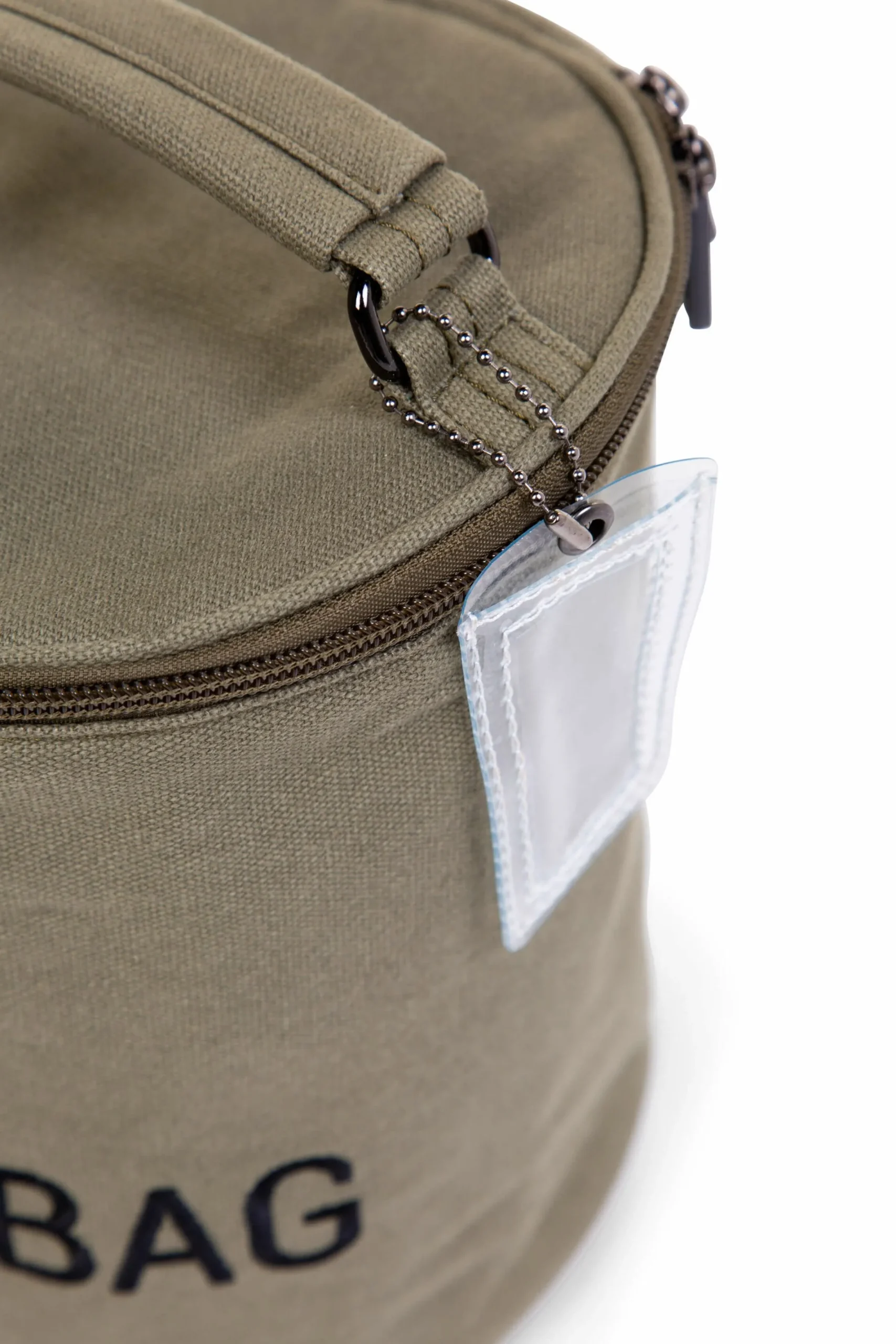 Childhome Kids Bags|Kids Bags-My Lunchbag - Avec Doublure Isolante - Toile - Kaki