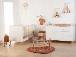 Childhome Couffins Moise-Panier à langer 70x50cm Jonc de mer
