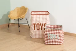 Childhome Paniers De Rangement-Panier De Rangement - 35x35x50 Cm - Vichy