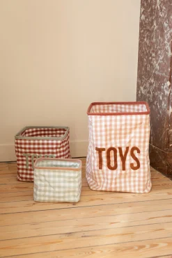 Childhome Paniers De Rangement-Panier De Rangement - 30X35X30 Cm - Vichy