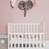 Childhome Paniers De Rangement-Panier De Rangement - 40x30x20 Cm - Toile - Gris Rayures