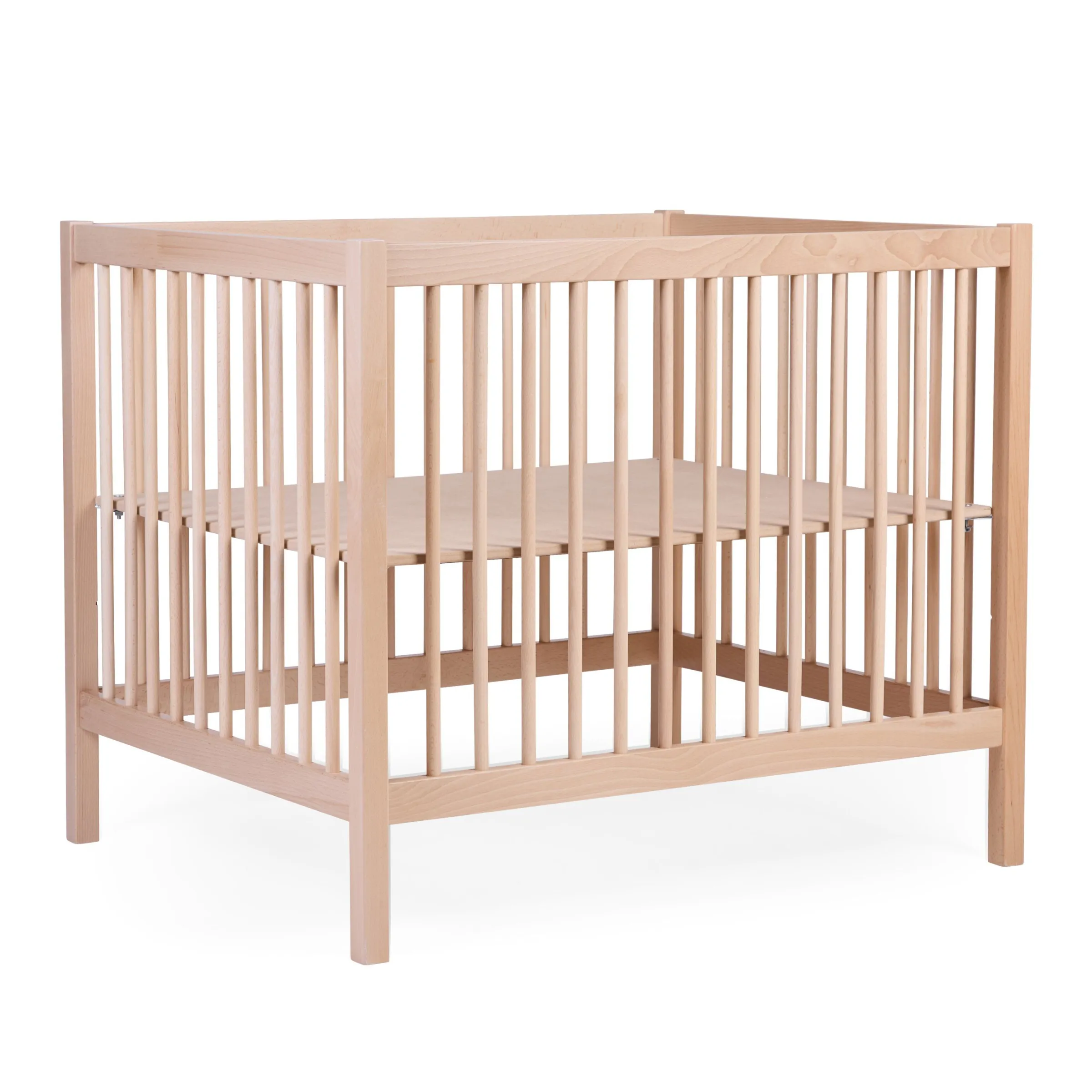 Childhome Parcs-Parc 97 + Roues - 95x75 Cm - Bois - Naturel